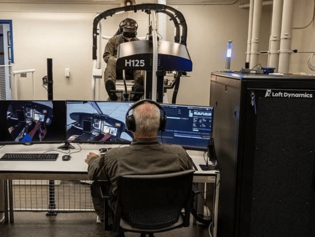 The Rise of XR: Challenging the 6DOF Simulator in Vertical Flights